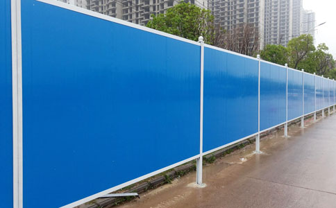 夹芯板围挡可以用于市政建设
